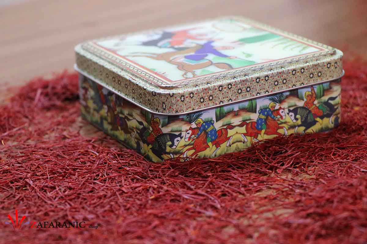 زعفران هدیه طرح چوگان زعفرانیک 1 زعفران هدیه طرح چوگان