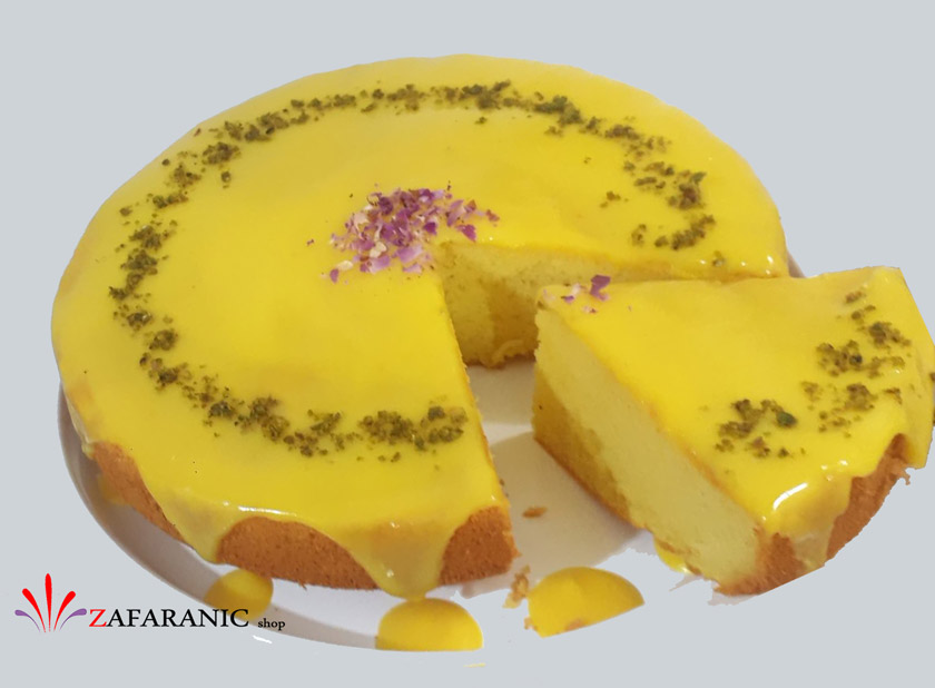 طرز تهیه کیک زعفرانی: راهنمای کامل برای پخت کیک خوشمزه 4 برش کیک زعفرونی